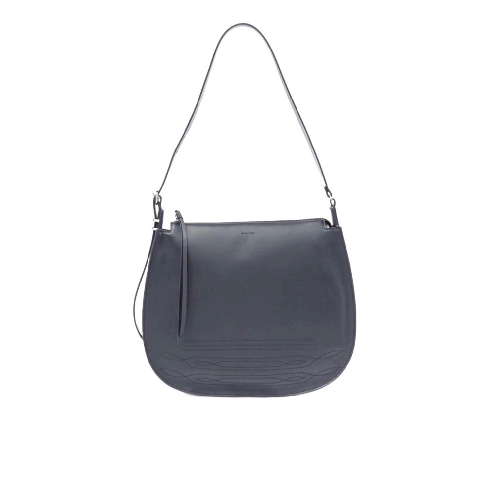 Allsaints Cooper Leathet Hobo Shoulder Bag…